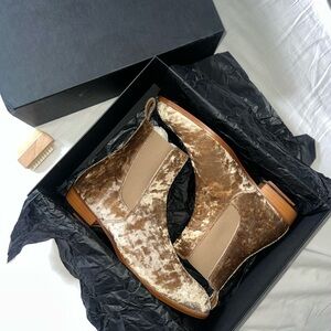 ORO Los Angeles The Reggio Velvet Chelsea Boots Men’s Sz 10 New In Box | Limited